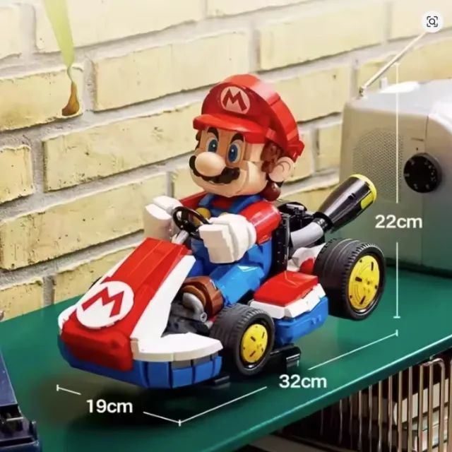 BLOCO Lego importado Mario Kart em Scala 1:10 - NOVO - Foto 5