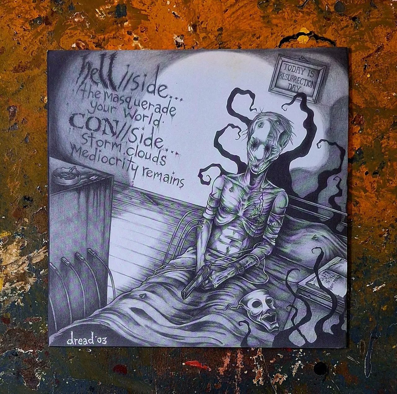 Consume e Hellshock - Hardcore Crust EUA Raríssimo - Ratos de Porão  - Foto 4