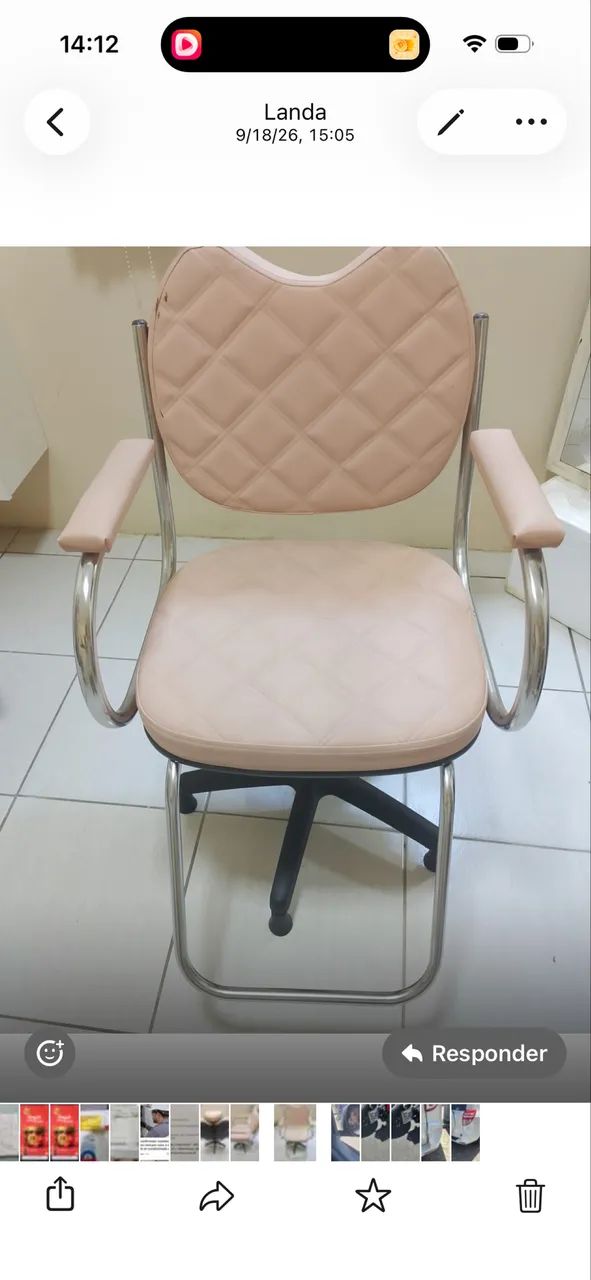 Cadeira para cabeleireiro - Foto 2