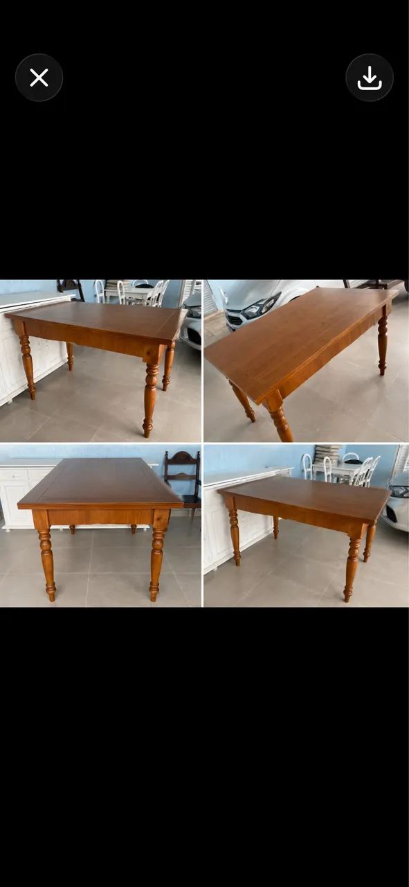 Mesa de madeira  - Foto 2
