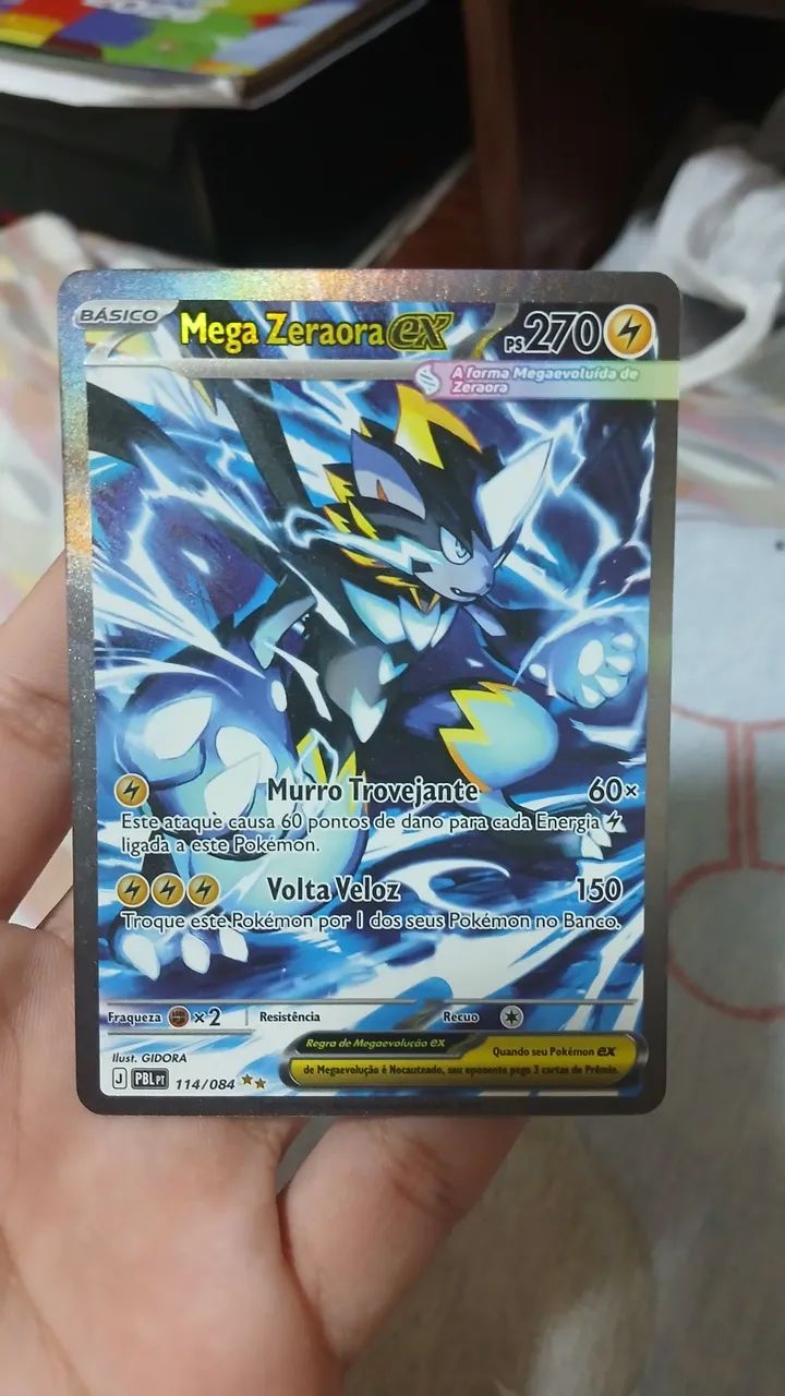 Mega zeraora EX Escuridão Absoluta  - Foto 3