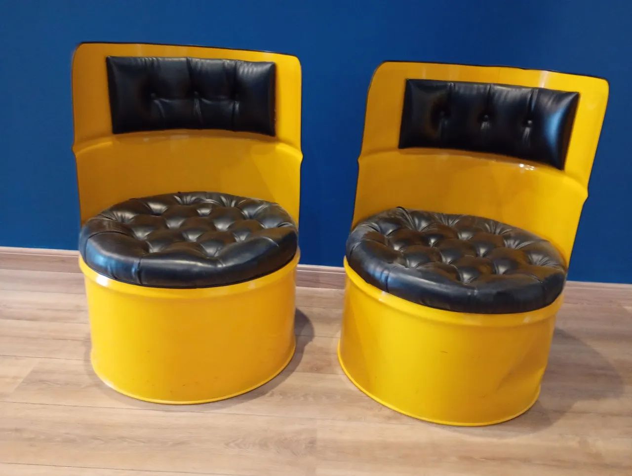 2 poltronas de tonel de lata - Foto 2