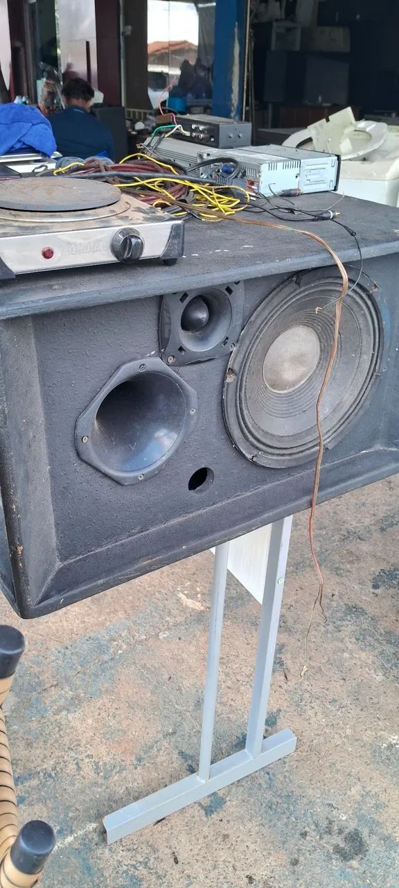 VENDO EQUIPAMENTO DE SOM PARA PROPAGANDAS - Foto 2