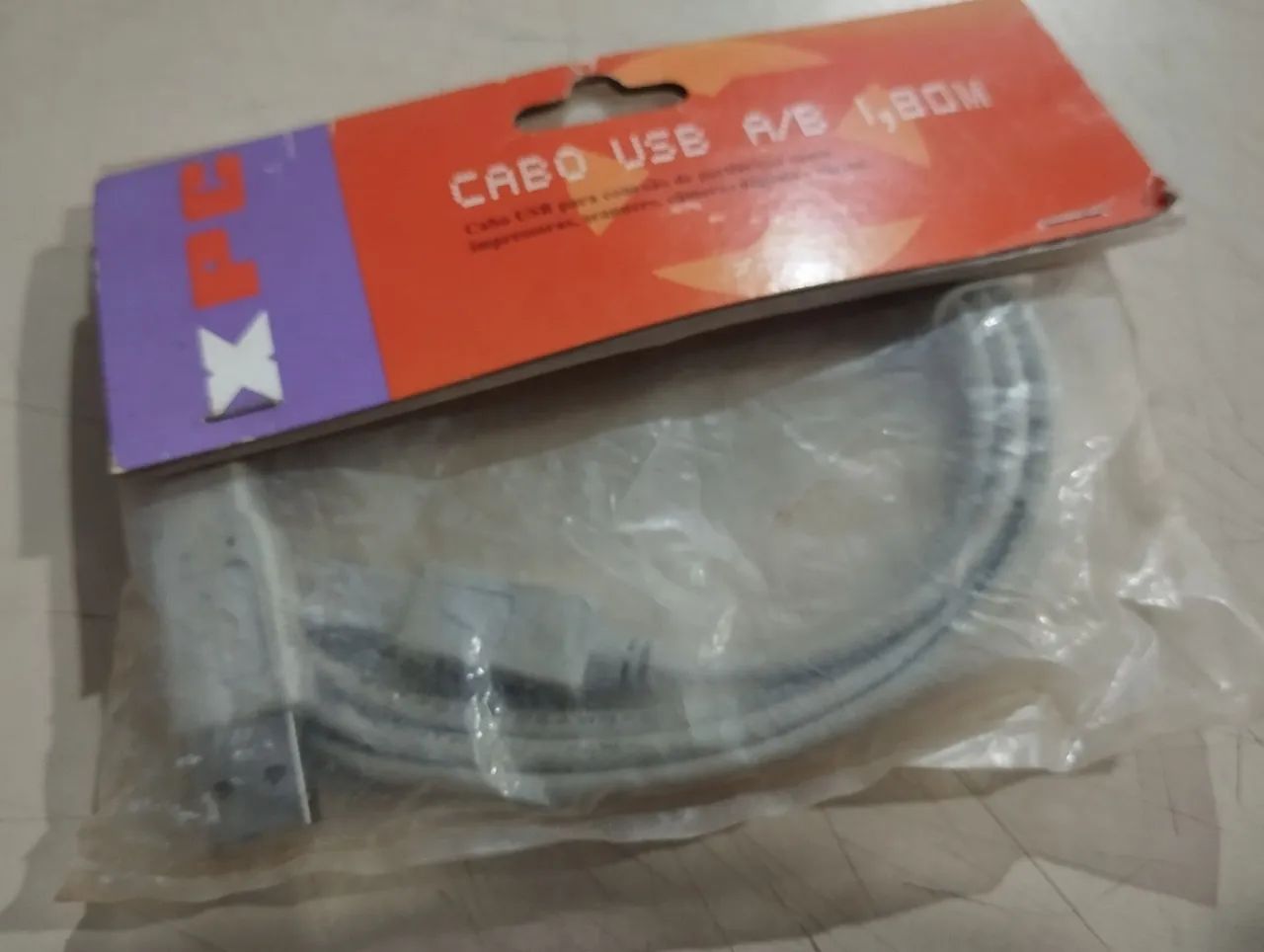 Cabo USB Impressora 1,80 metros - Foto 2