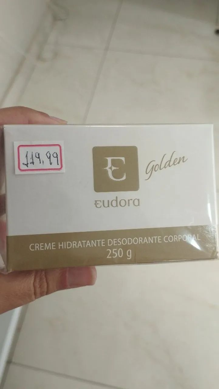 Creme Hidratante Eudora Golden 