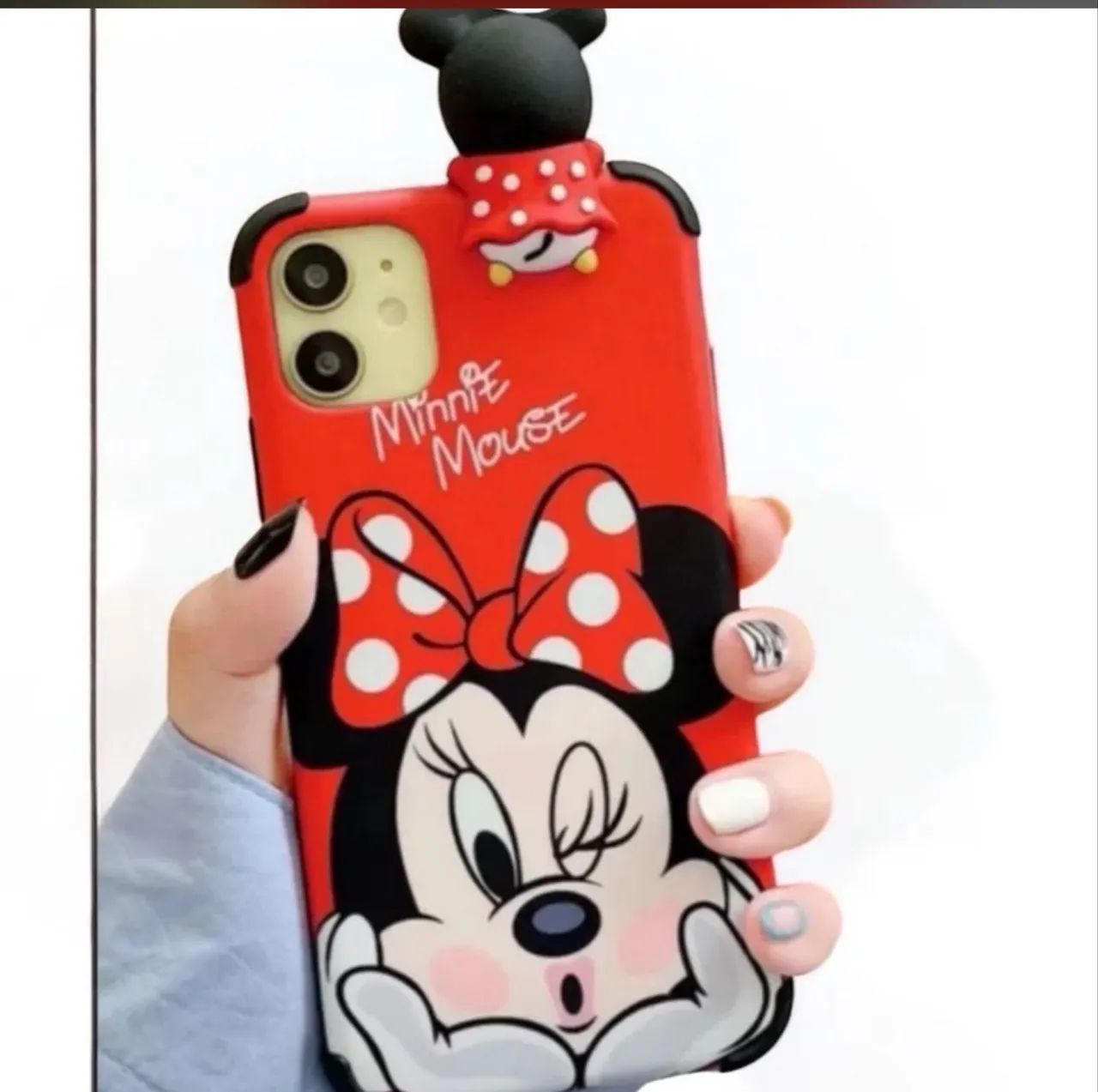 CAPINHA IPHONE MINNIE MOUSE 3 D  - Foto 2