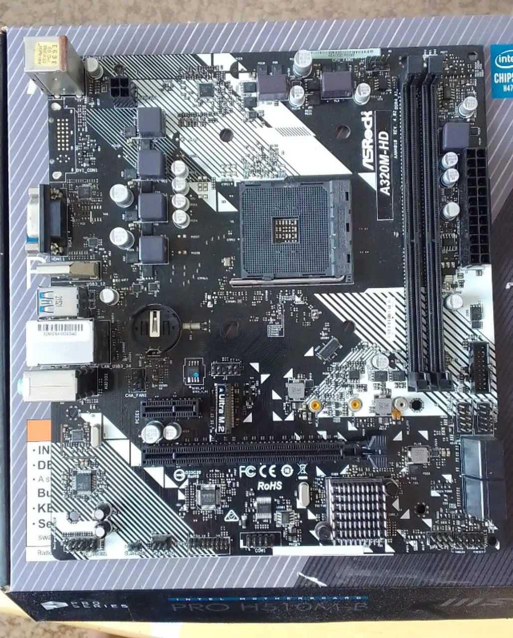 placa mae AM4 asrock