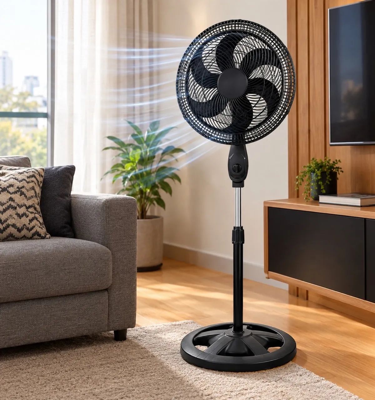 Ventilado Pedestal 6 Pás 127V - Foto 4