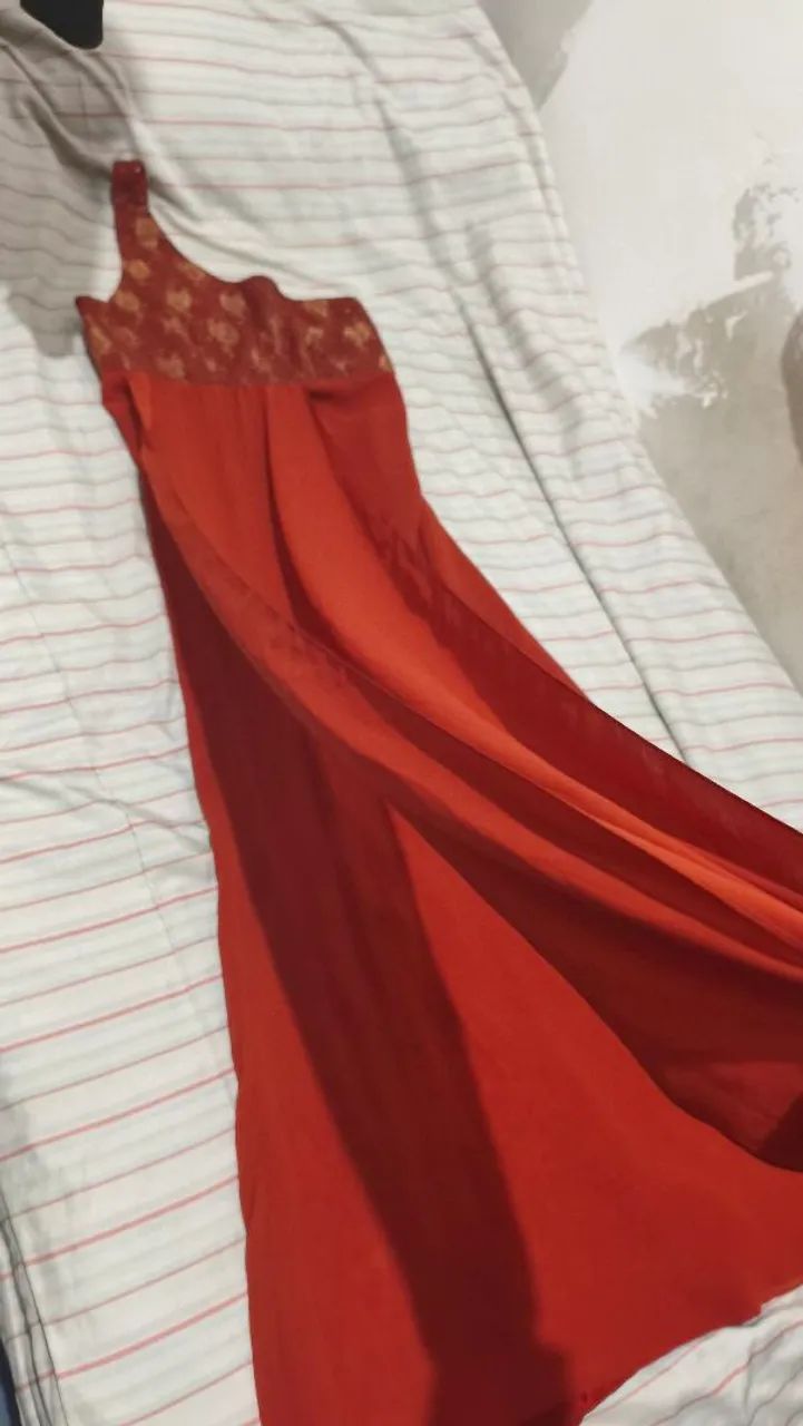 Vestido terracota P - Foto 4