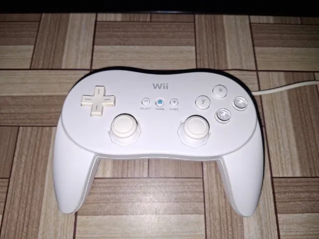 Controle Clássico Original Nintendo Wii (Classic Controller RVL-005)