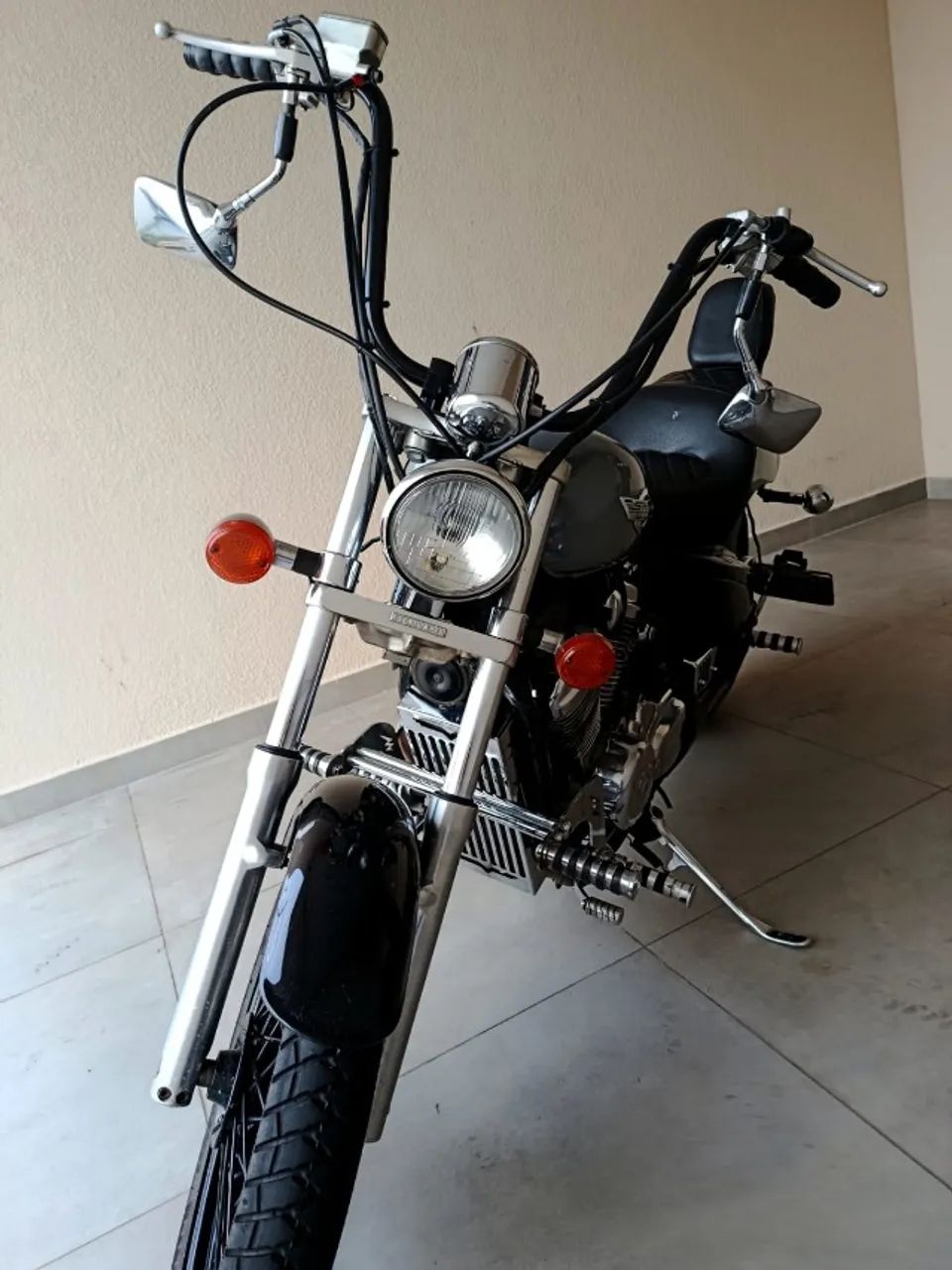 Honda Shadow 600 2001 - Custom estilo americano - Seca-Sovaco - Impecável - Foto 3