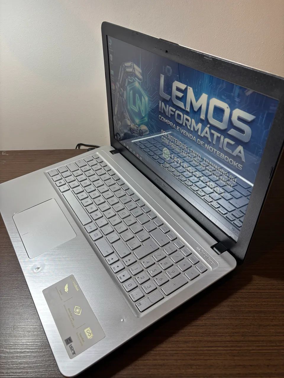 Notebook Asus i3 7- Ssd 128GB 4GB ram Ddr4 - Foto 3