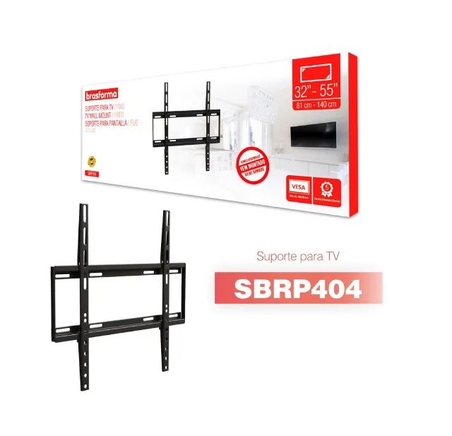 Suporte Tv Fixo 32 Á 55 Polegadas Brasforma - Foto 5