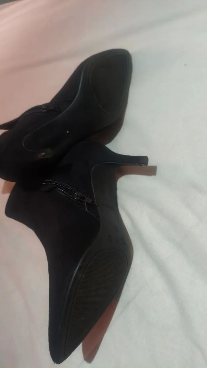 Bota Constance cano curto, salto 7cm - Foto 3