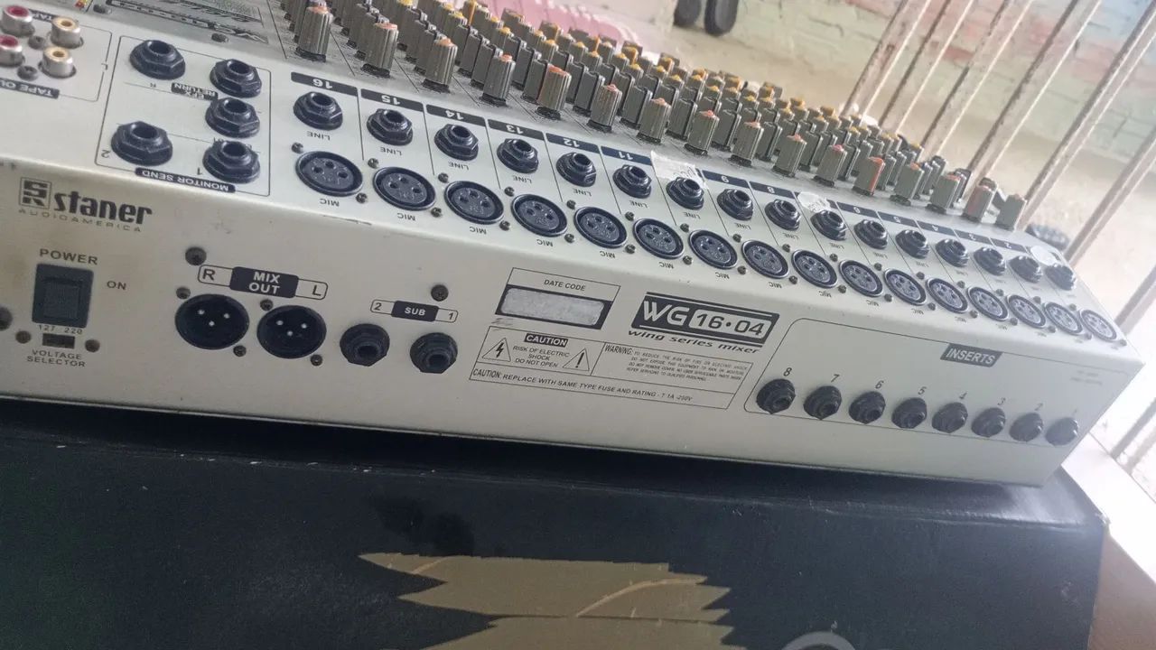 Mesa de som 