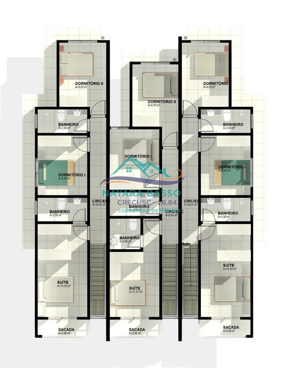 Casa com 3 dormitórios à venda, 123 m² na Praia dos Ingleses - Foto 3