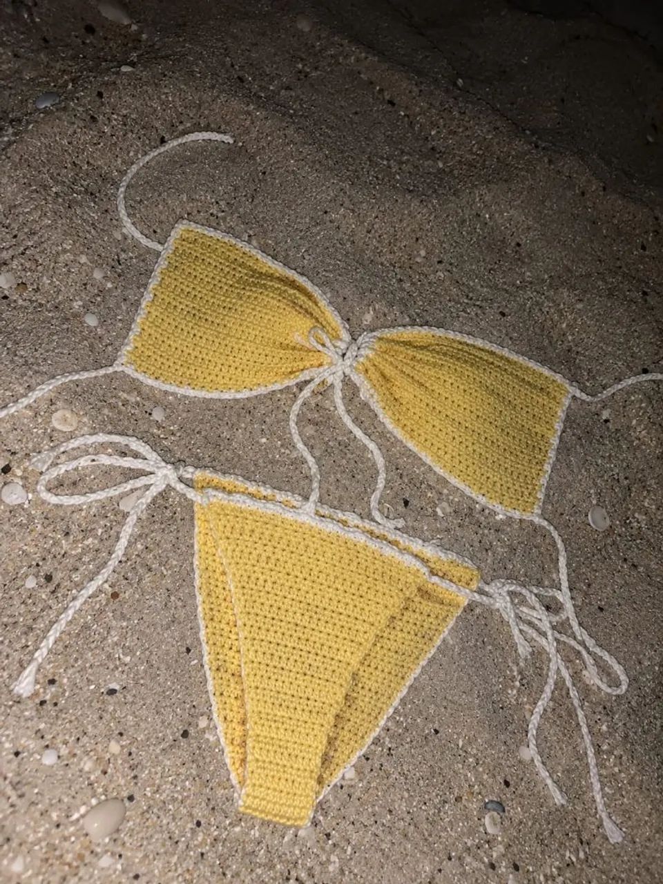 Bikinis de crochê 