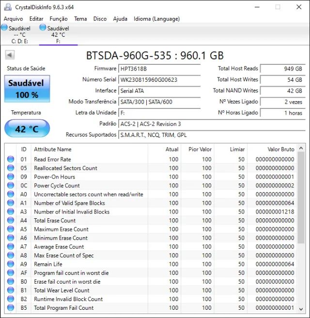 SSD 960gb 428512879010140161