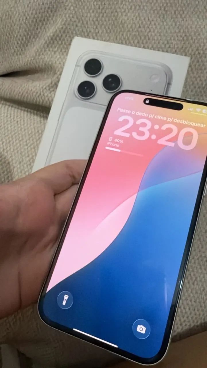 iPhone 17 pro max silver - Foto 4