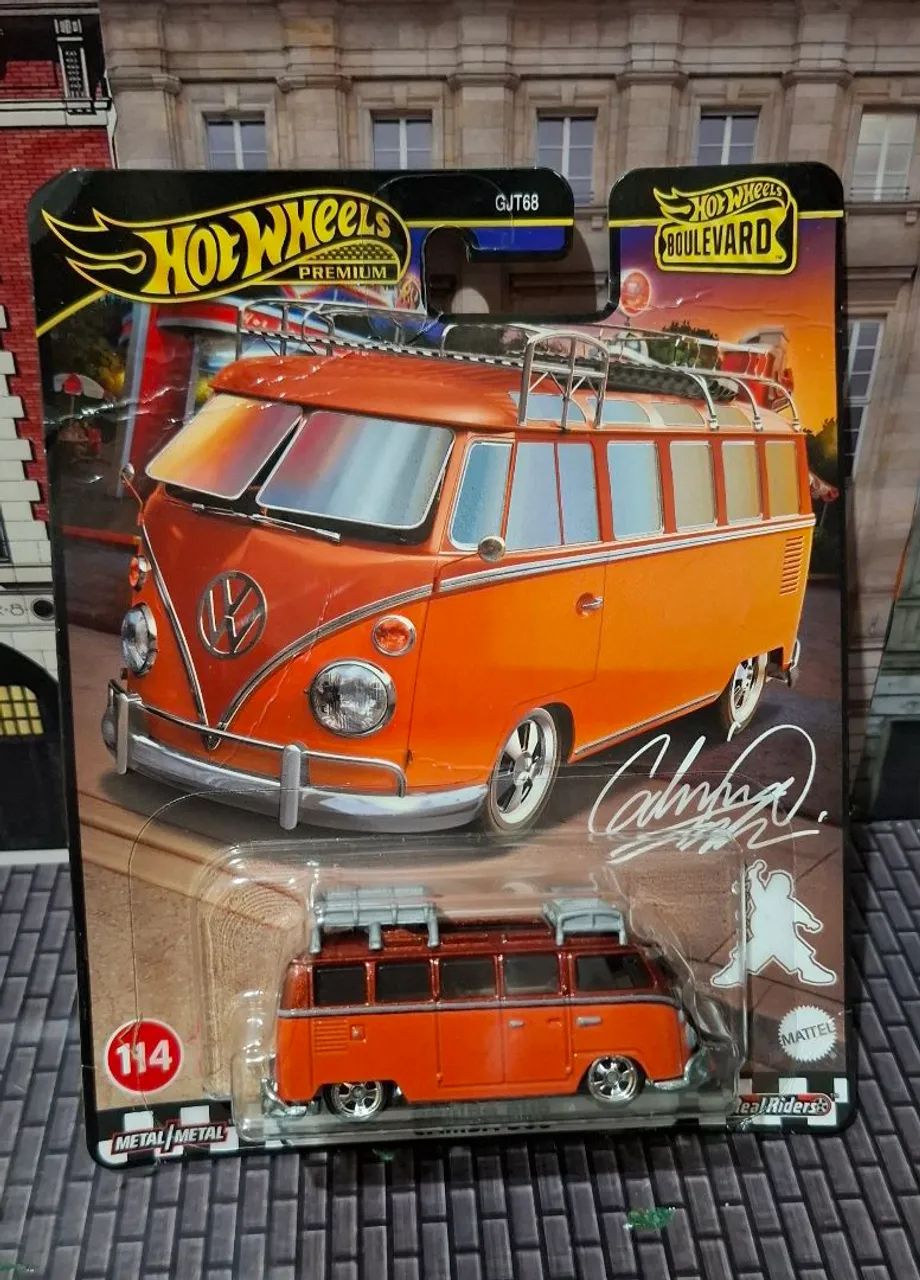 1967 Volkswagen Samba Bus Hot Wheels Premium 