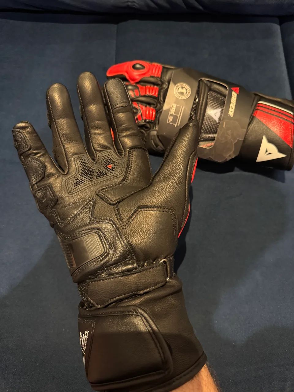 Luva Dainese nova XL - Foto 4