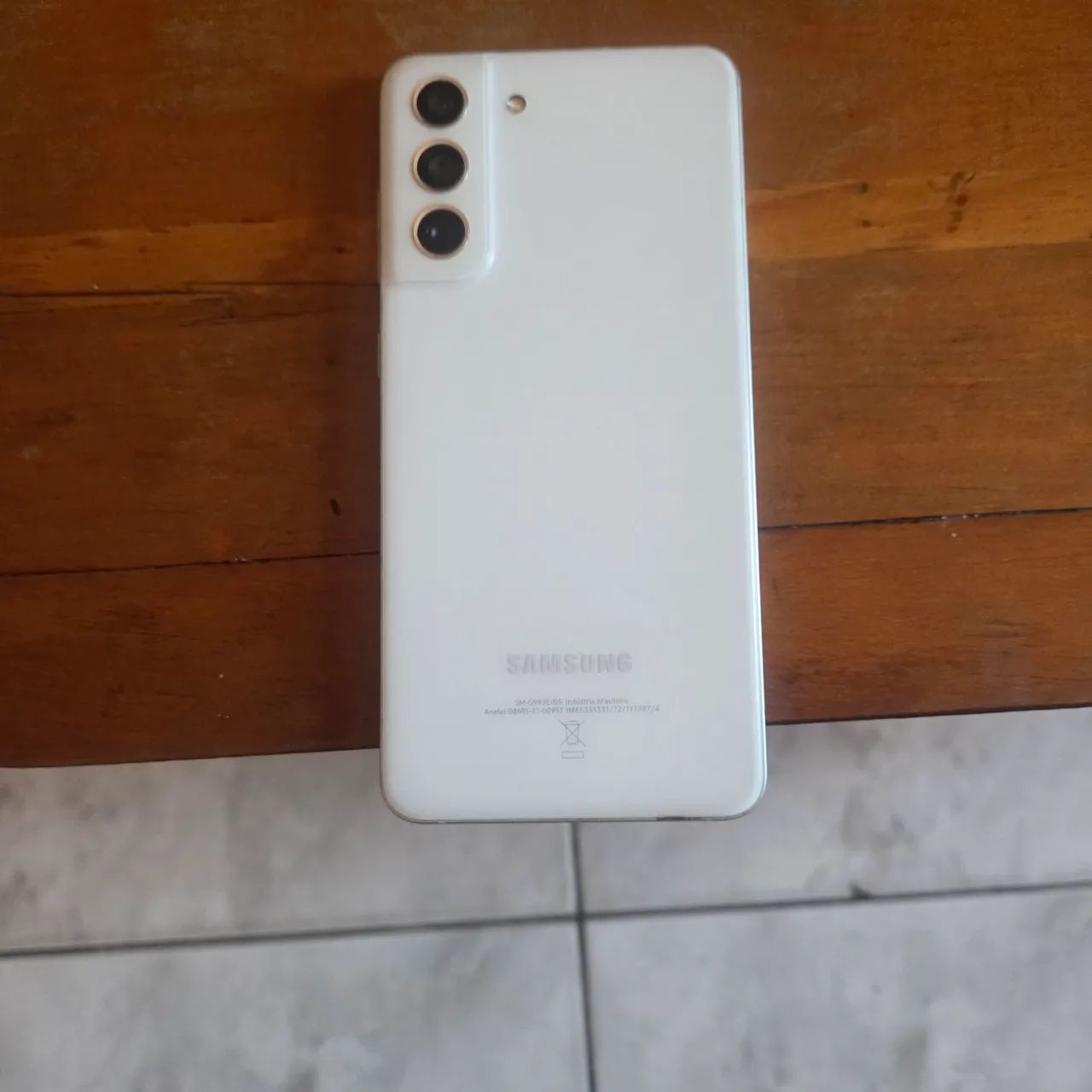 Samsung Galaxy S21 FE 5G 128GB - branco- Excelente estado - Foto 4