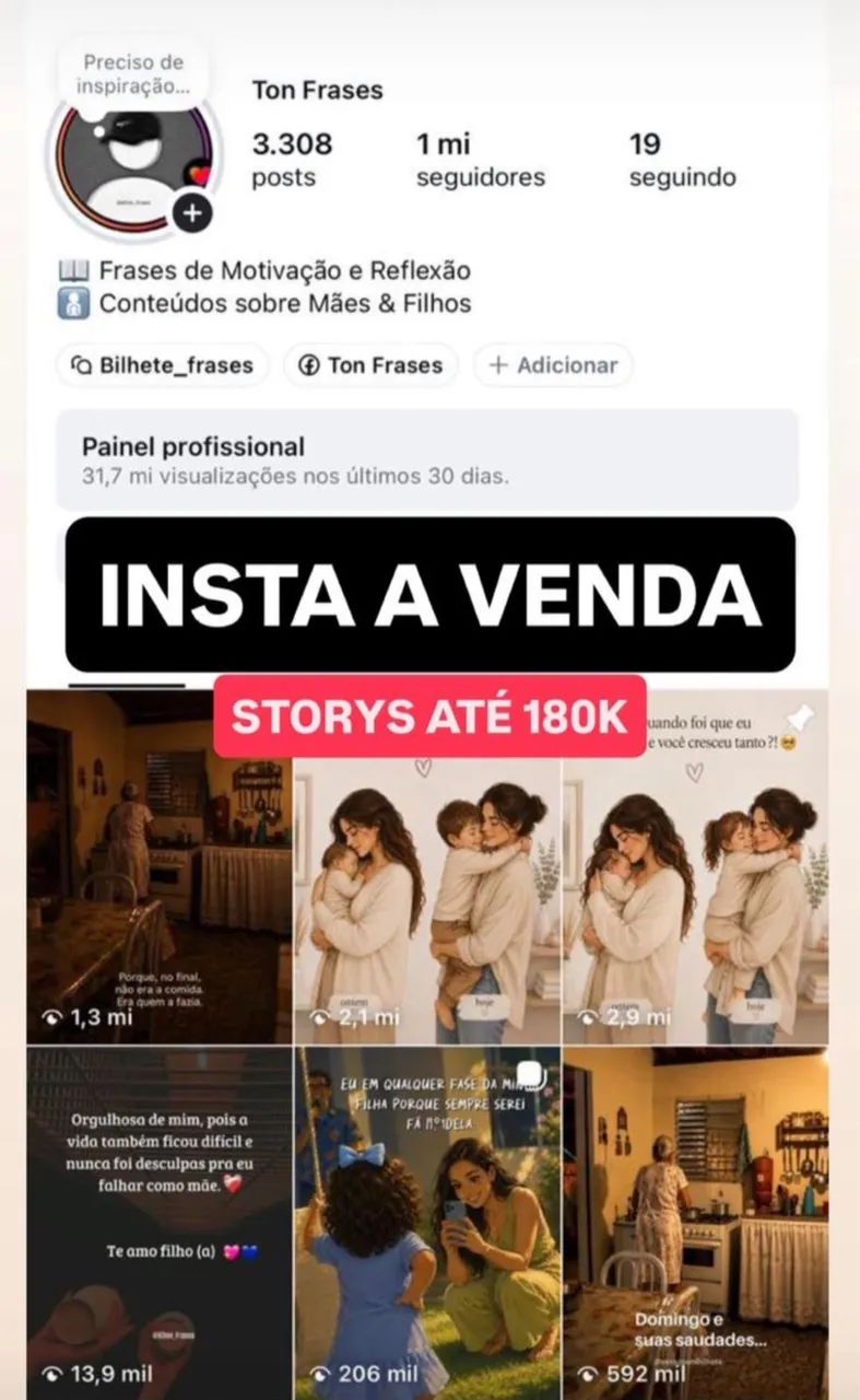 Conta do Instagram a venda  - Foto 4