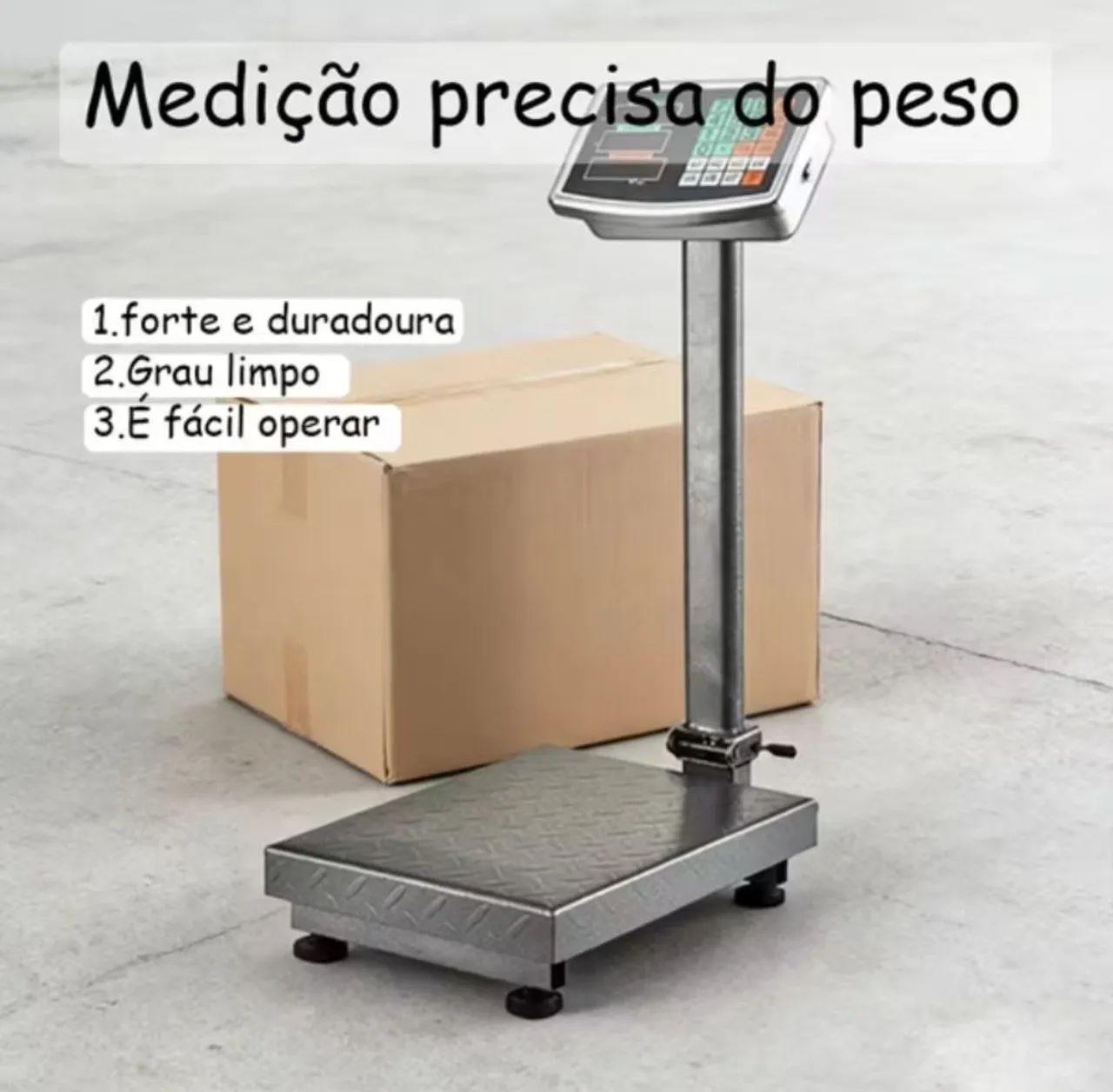 Balança Plataforma 200kg 