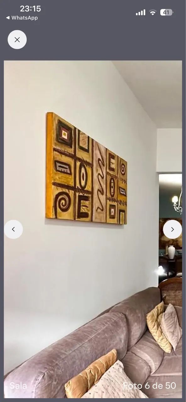 Quadro lindo abstrato 