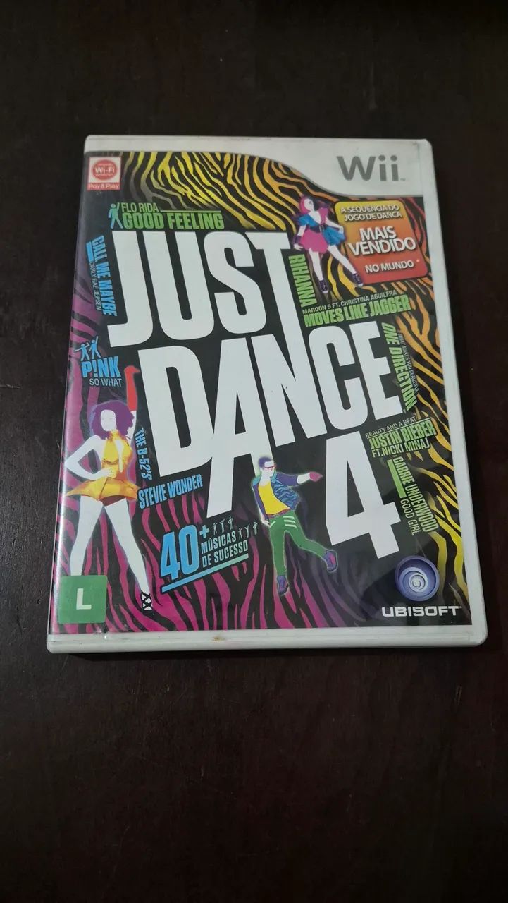 Just dance 4 wii