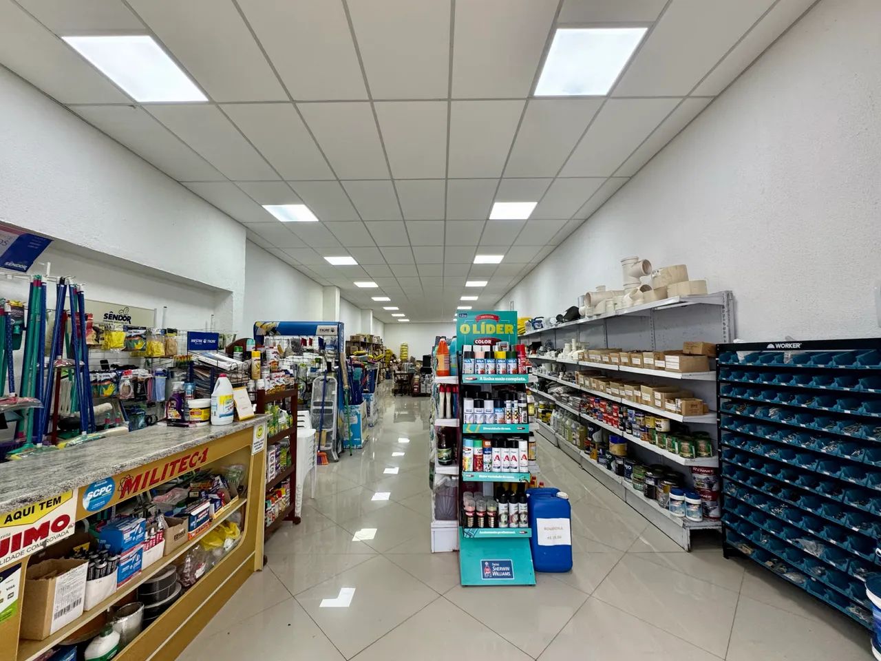 LOJA MATERIAL CONSTRUÇÃO, ELÉTRICO, HIDRÁULICO, FERRAGENS e FERRAMENTAS.