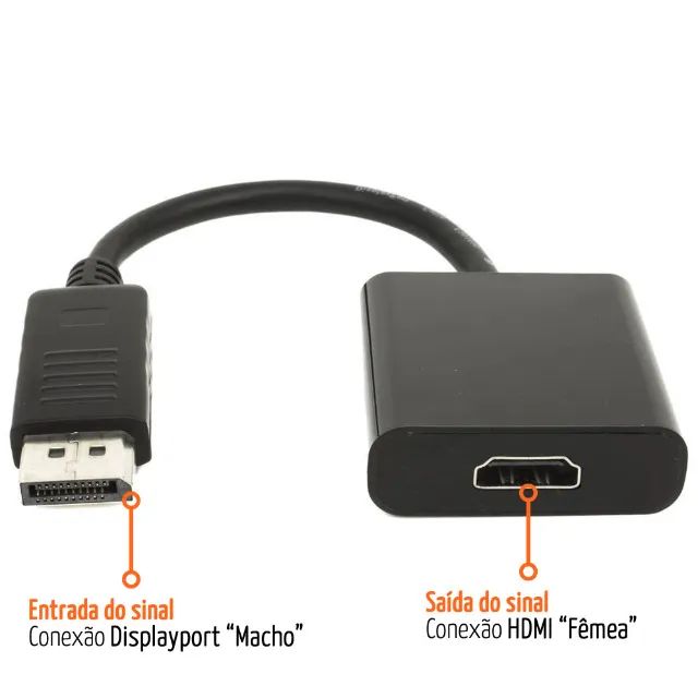 Adaptador Displayport para Hdmi  - Foto 2