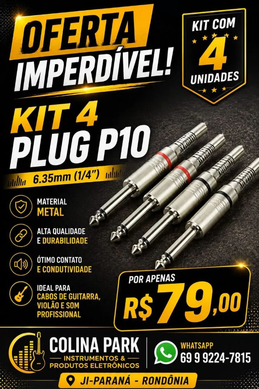 Kit Plug P10 (Metal)