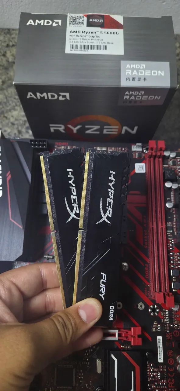 KIT AMD RYZEN 5600G - Foto 3