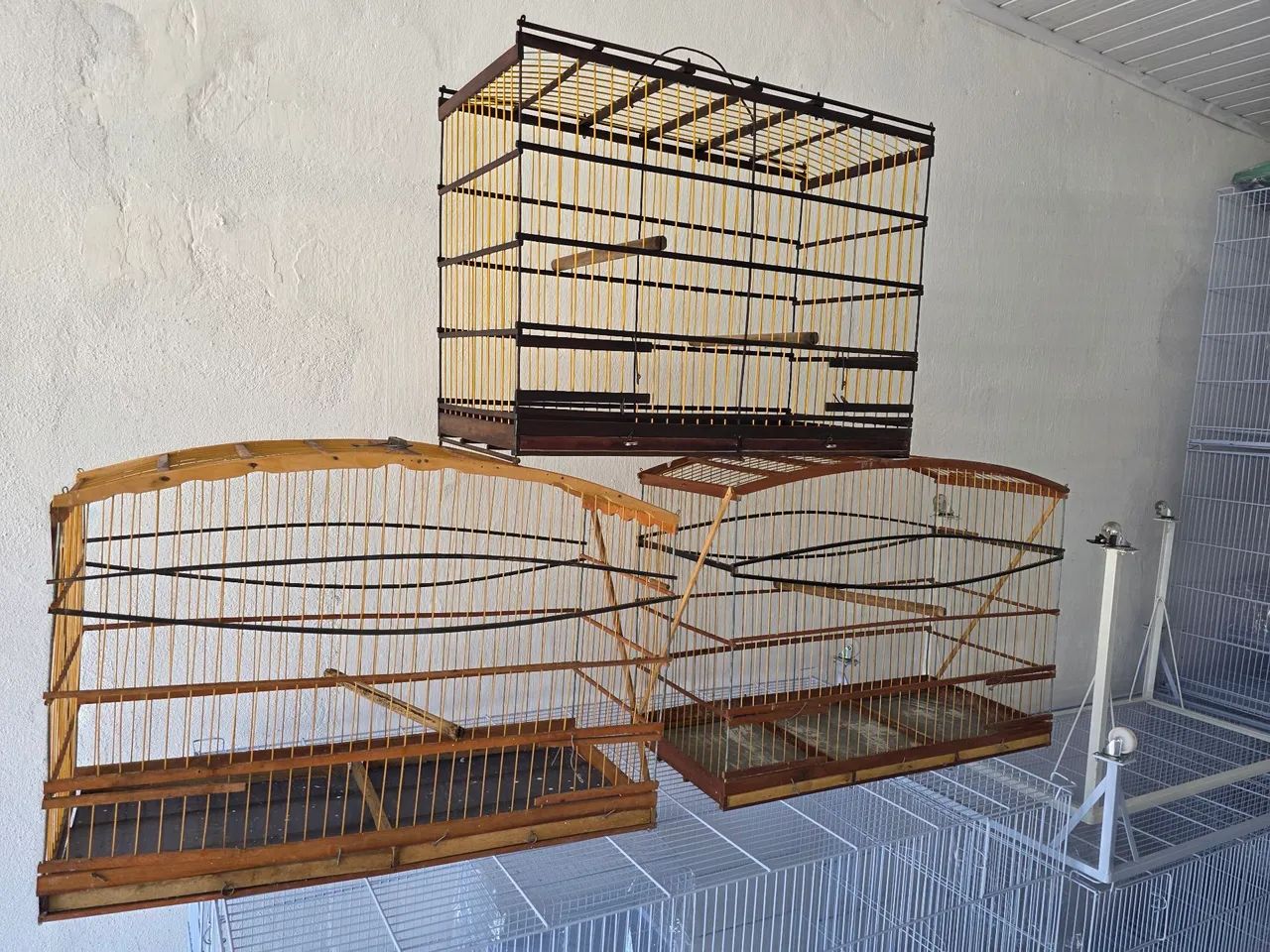 Gaiolas em madeira - Foto 2