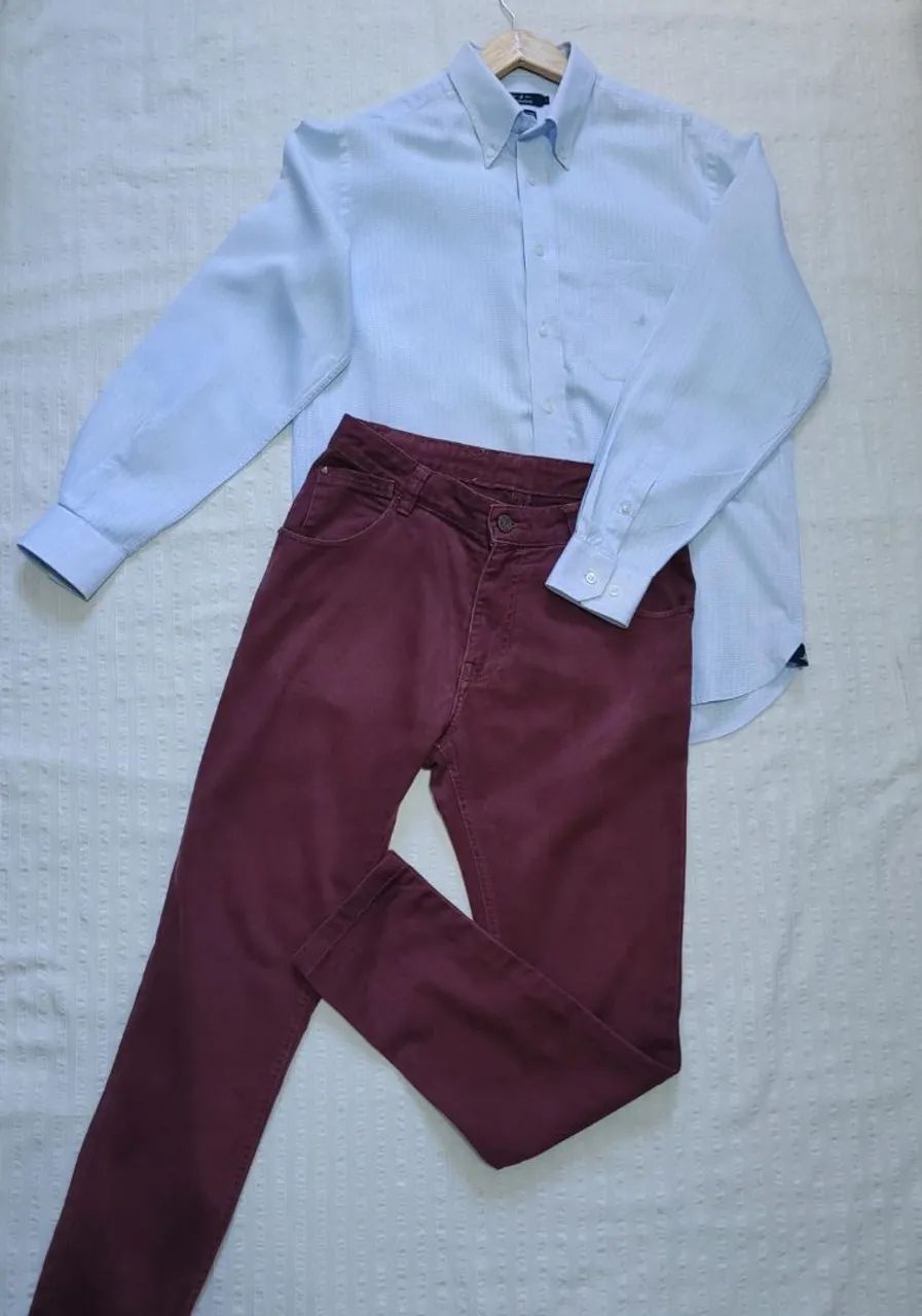 Calça Jeans Roxa MCD tam 40 - Foto 5