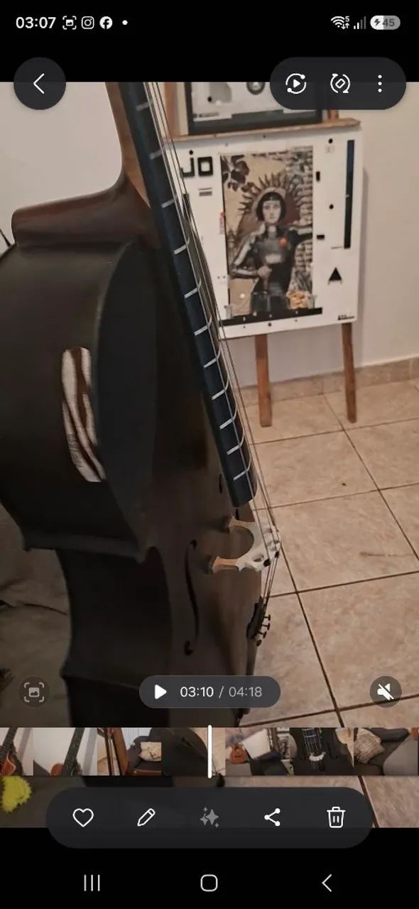 Violoncelo Cello Dark Ébano - Foto 5