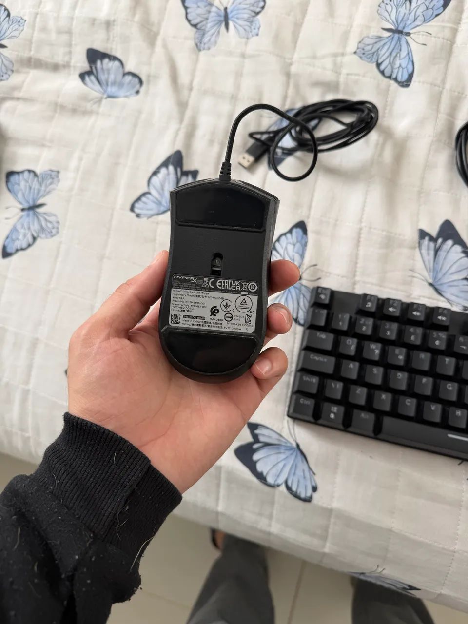 Mouse HyperX e Teclado Mancer  - Foto 2