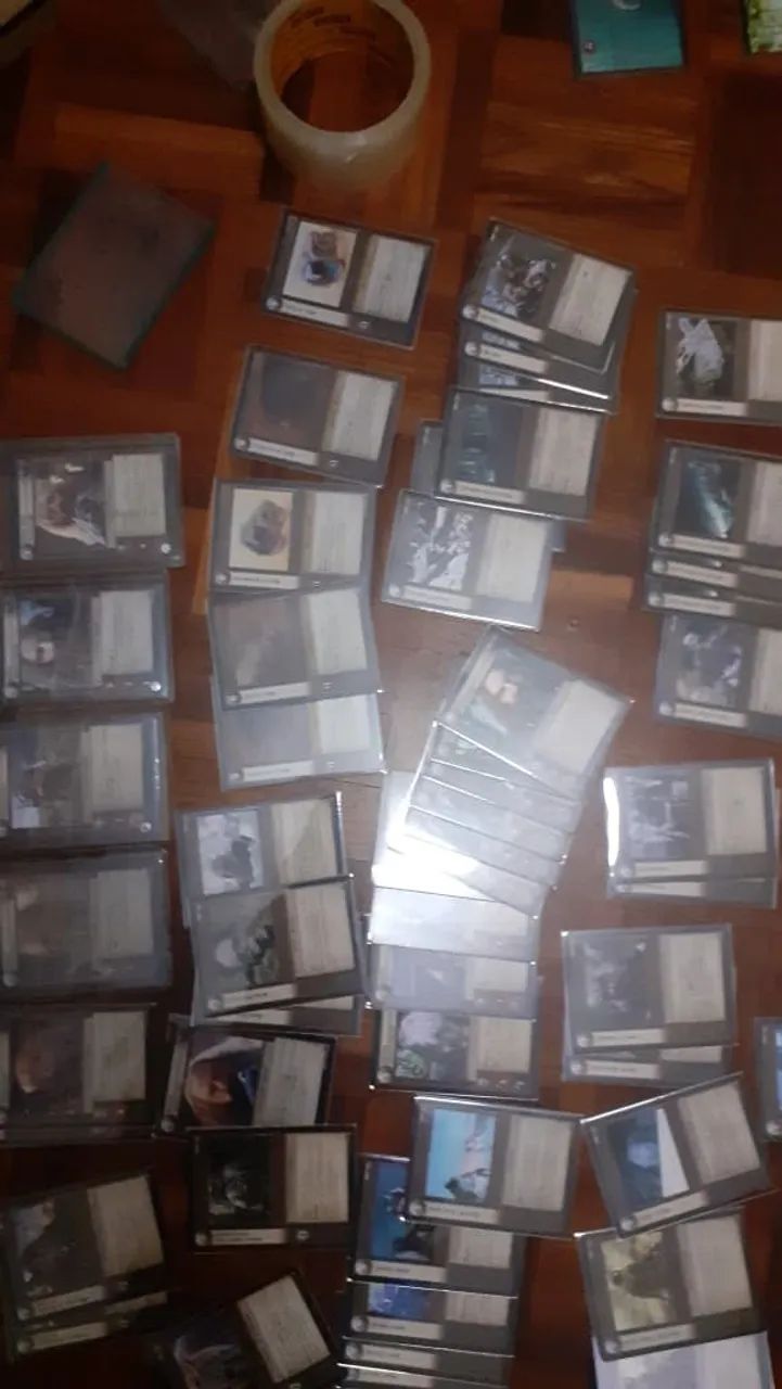 Conjunto de Cards LOTR TCG - Dwarf - Todas em Hard Sleeve