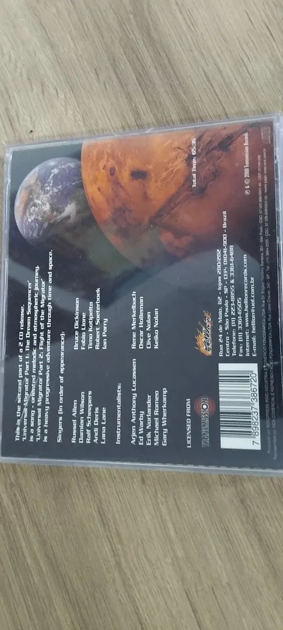Ayreon - Flight of the Migrator CD  - Foto 3