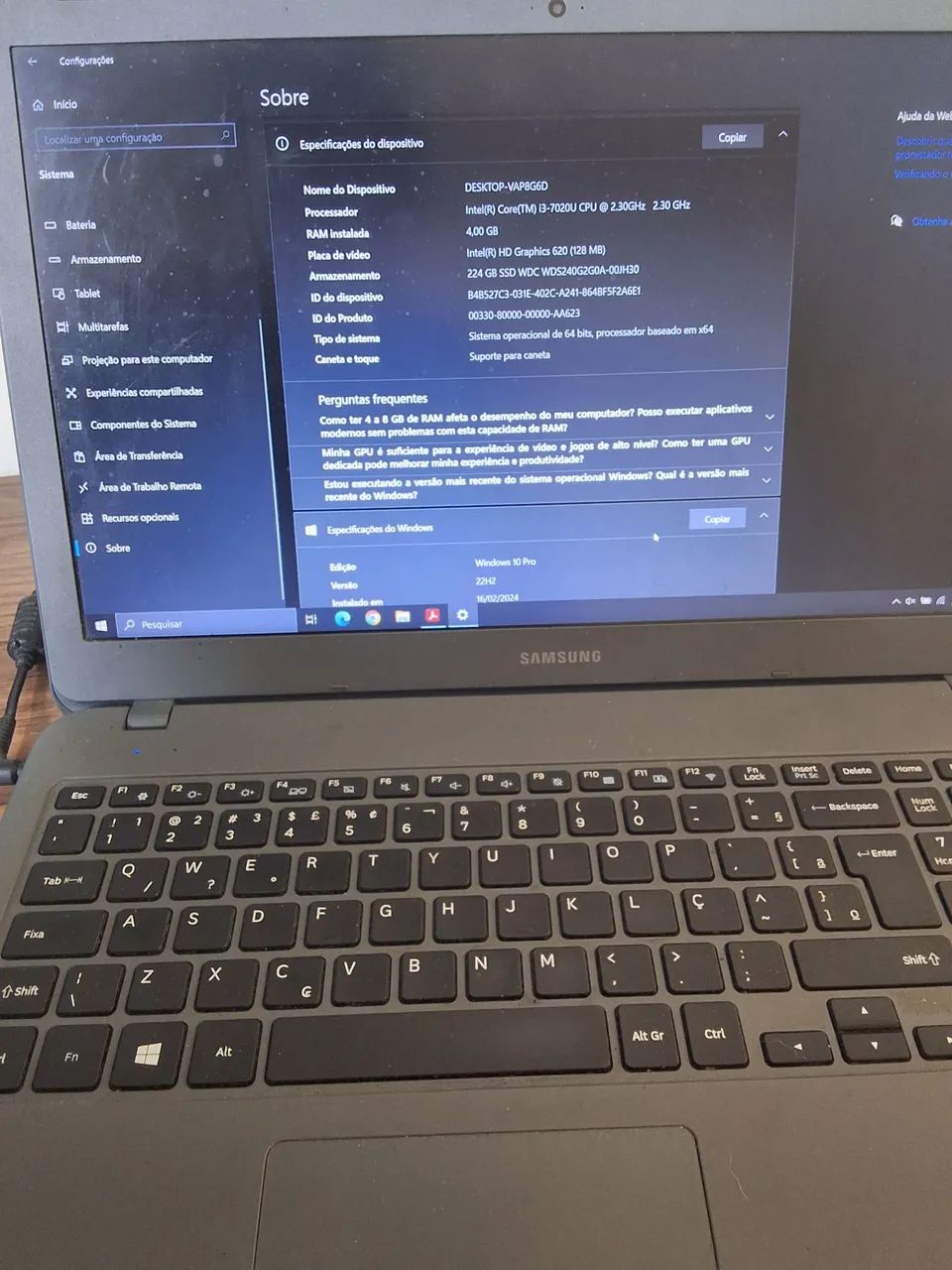 Notebook Samsung Essentials E30  - Foto 3