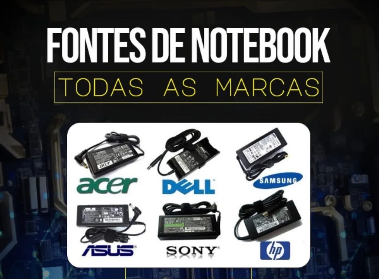 Fontes notebook originais e com garantia - Foto 2