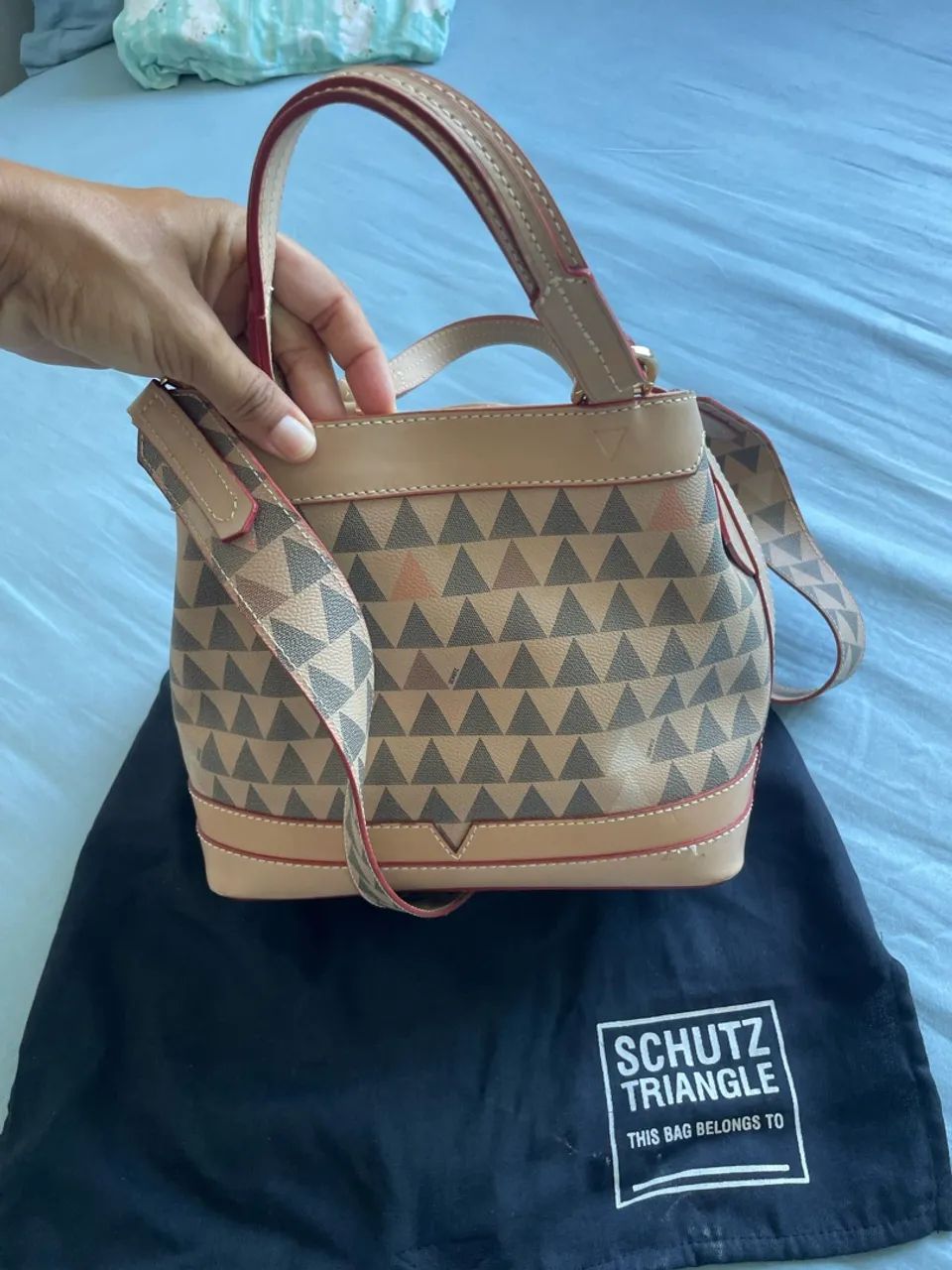 Bolsa Shultz Mini Tote Triangle - Foto 5