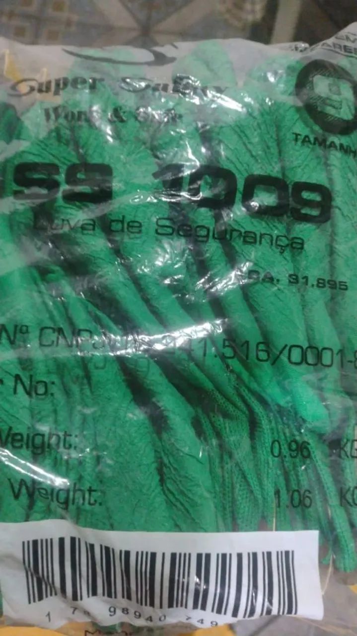 Kit com 12 par de Luva de segurança 50$  - Foto 4