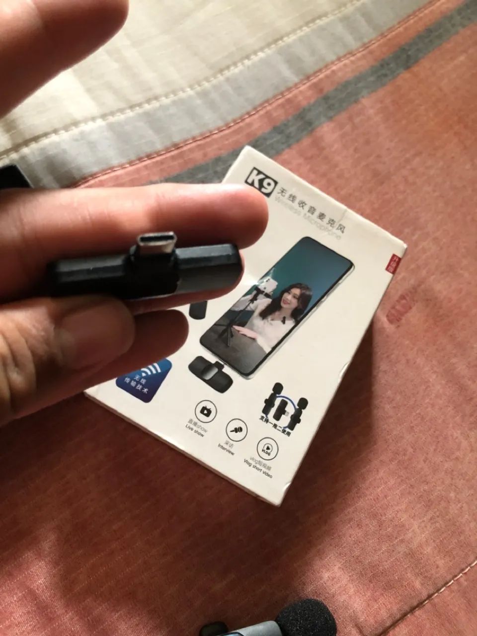 Microfone de lapela  - Foto 3