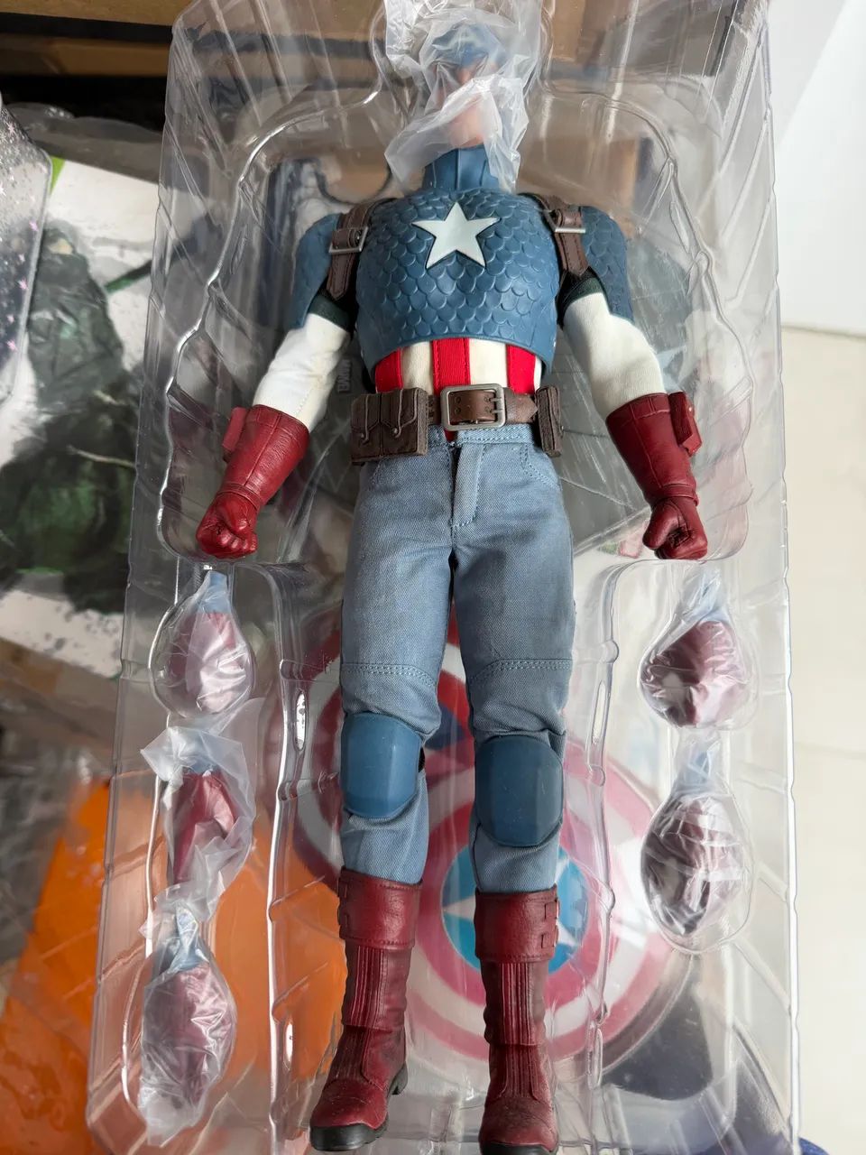 Capitão América Sideshow escudo extra  - Foto 4