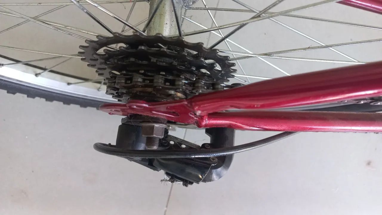 Bicicleta semi nova - Foto 4
