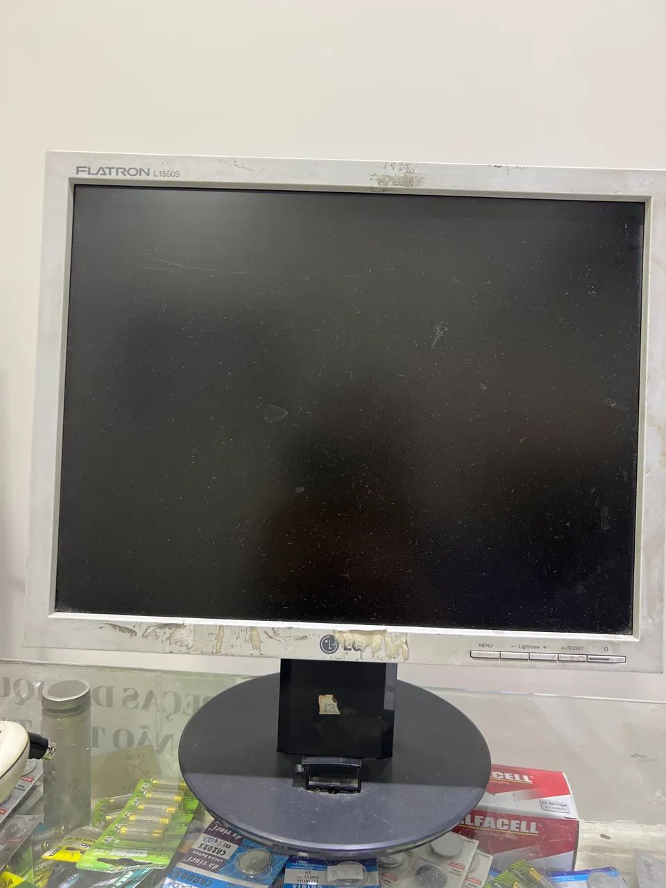 Monitor LG Flatron de 19 pol seminovo para pc 