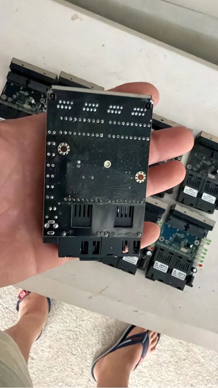 Switch Placa Metro fibra óptica  - Foto 3