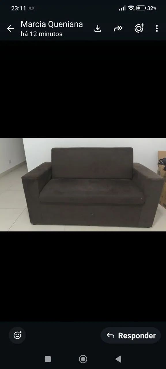 Sofá dois lugares